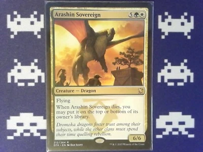 Arashin Sovereign	 Dragons of Tarkir - Magic the Gathering MTG Multi - Image 1 of 2