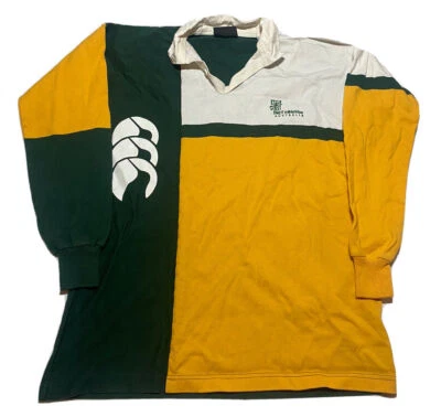 Canterbury New Zealand Green Rugby Polo Shirt Size M K5 - Image 1 of 4