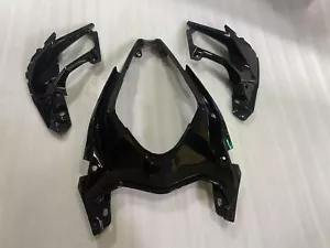 For Kawasaki Ninja 400 2017-2023 Gloss Black Gas Tank Air Intake Vent Fairing - Picture 1 of 6