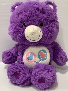 Share Bear Care Bears Purple Soft Plush Head Start Toys 2018 Aged 3+ - Picture 1 of 11