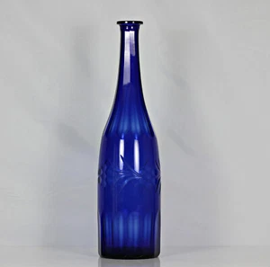 Victorian blue bottle decanter - Picture 1 of 3