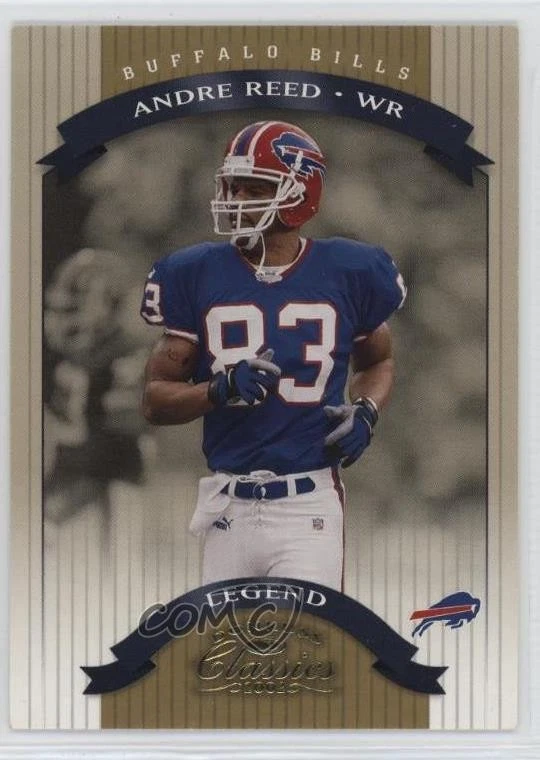2002 Donruss Classics Legend /1000 Andre Reed #140 HOF - Image 1 of 2