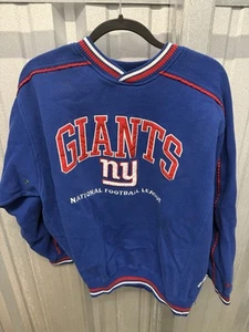 New York Giants NFL Sweater Lee Sports Vintage Blue Size Xl - Picture 1 of 5