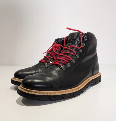 Timberland Britton Hill альпийские туристические ботинки мужчин размер Великобритании 10 черный кожаный Defender - Изображение 1 из 4