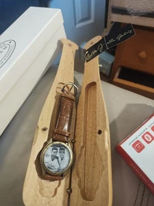 Lou Gehrig Cal Ripken Waltham Watch NEW in Wood Bat Case - Picture 1 of 8
