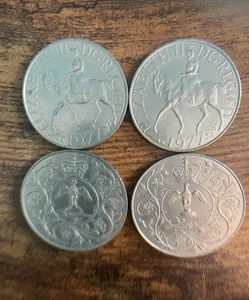 4 Queen Elizabeth ll Silver Jubilee 1977 Silber PP Kronen. - Bild 1 von 1