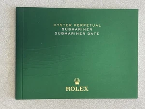 JP 2015 Rolex Submariner Libretto Booklet Originale - Foto 1 di 5