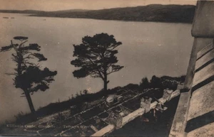 Kilfinnin Castle Glandore Terrassen vom Dachkork Irland Postkarte Bild Donaldson - Bild 1 von 2