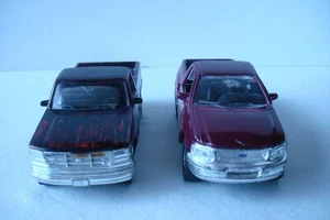 Maisto Ford F-150 Pickup & 1998 Ford Serie F Diecast Camion Veicoli Giocattoli - Foto 1 di 21
