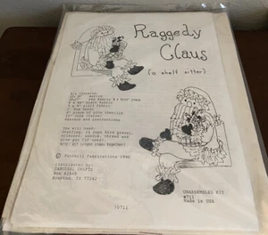 Karussell Basteln Raggedy Claus A Regal Sitter Bastelset Vintage 1990 schwer zu finden - Bild 1 von 2