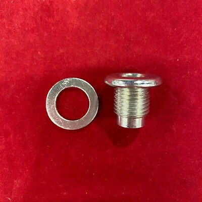 New OE Spec Engine Oil Drain Plug & Gasket For Mazda FS50-21-249 M14-1.5 - Image 1 of 4