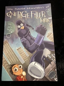 Further Adventures of One Page Filler Man SC TP GN New OOP  Image   - Picture 1 of 2