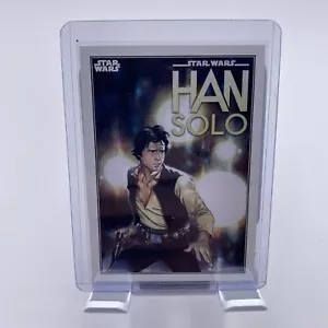 2023 Topps Star Wars Flaggschiff Comic Cover Kunst Einsatz HAN SOLO # CC-12 - Bild 1 von 6