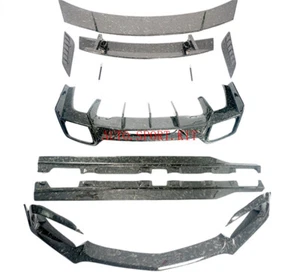 Forge Carbon Fibre Front Lip  Set For benz AMG GT 2018-22 - Bild 1 von 5