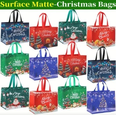 Bolsas de Navidad Regalos Reutilizables Bolso de Compras Boda Fiesta Impermeable Nuevo Foto 1 de 4