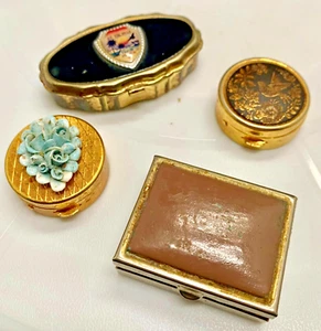 TRES CAJAS DE PÍLDORAS ITALIANAS DE COLECCIÓN BELLEZA Y UN CENICERO PEQUEÑO c1970 g - Imagen 1 de 12