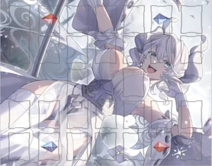 Alfombra de juego 2 jugadores Regla maestra 4 zonas de enlace Labrynth of the Silver TCG Mat - Imagen 1 de 5