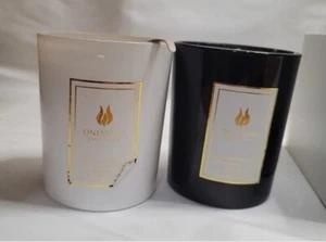 Onlywax Duftkerzen Geschenkbox Set - 2er Pack (brandneu) Zitronengras - 1 Vanille - 1 - Bild 1 von 10