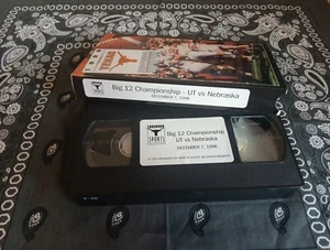 Vintage VHS Big 12 Championship UT VS. Nebraska December 7th 1996 - Picture 1 of 6