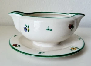Gmundner Keramik Streublume grün Sauciere 18 cm GK1005 (2410DE1) 02/25 - Bild 1 von 4