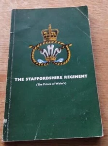Das Staffordshire Regiment (Prinz von Wales) Armeehandbuch 1960 Vintage - Bild 1 von 1
