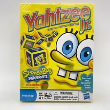 Yahtzee Jr SpongeBob SquarePants SEALED Nickelodeon Parker Brothers 2011 Kids