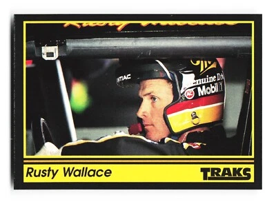 1991 Traks #179 Rusty Wallace EXMT 3643 - Image 1 of 2