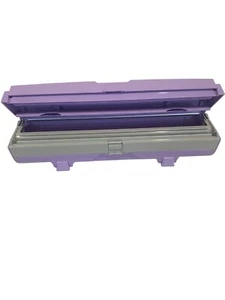 Neu im Karton Wrapmaster lila Kunststoff Elite Benutzer Universal Küche Frischhaltefolie Spender - Bild 1 von 6