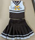 Gtm Sportswear K Cubs Youth Cheerleading Uniform Yellow Brown White Ys & Ym
