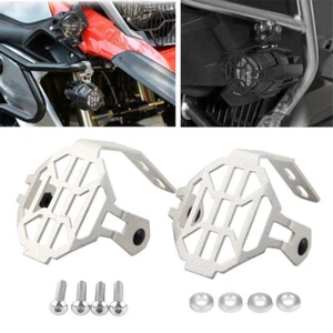 For BMW R1200GS F800GS R1250GS Motorcycle Fog Light Protector Guard Lamp Cover - Picture 1 of 6