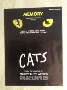 Memory Song Sheet Music from the musical Cats - Picture 1 of 1
