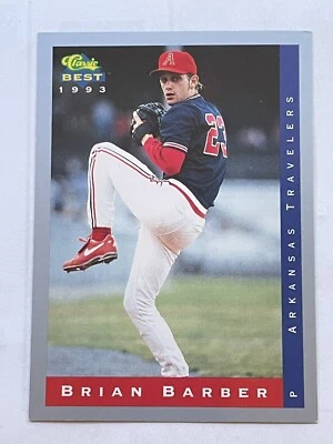 1993 Classic/Best #124 Brian Barber - Image 1 of 2