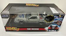 Christopher Lloyd Signed Back To The Future Time Machine Model Car BAS HOLO