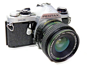 FOTOAPPARAT PENTAX ME OBJEKTIV WEITWINKEL 2,8/35 mm ALLES NEUWERTIG BESTZUSTAND - Bild 1 von 5