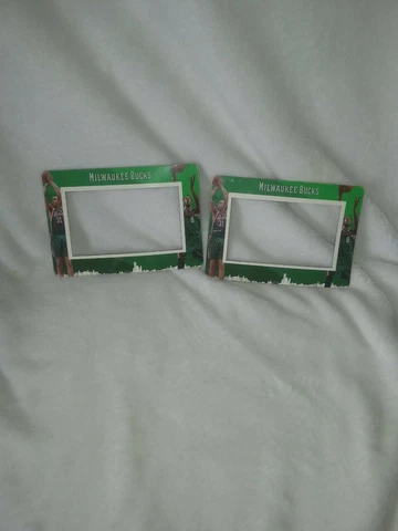 MILWAUKEE BUCKS Magnetic Picture Frame 4" x 6" Magnet Refrigerator Bucks Fans Cover