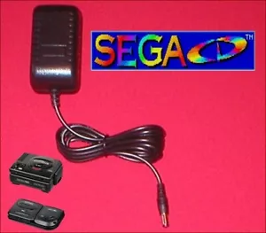 Adaptador de CA Fuente de Alimentación Cable Enchufe para el Sistema de CD Sega Genesis 1 y 2 NUEVO - Imagen 1 de 2