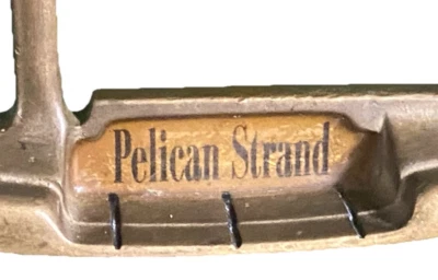 Pelican Strand Commemorative Blade Putter RH Steel Shaft 35" Nice Tour Wrap Grip - Image 1 of 4