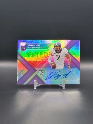 Kenny Hill 2018 Panini Elite Draft Picks Draft Picks Auto #265 Rookie Auto (DT) - Image 1 of 2