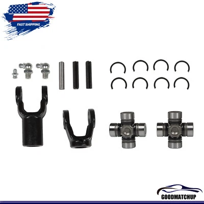 2x Yugo de eje de transmisión delantero con junta en U para Polaris Ranger 700 800 900 Crew/XP Foto 1 de 4