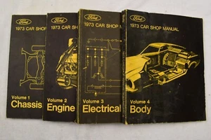 1973 FORD, LINCOLN CONTINENTAL, MERCURY SERVICE / SHOP MANUAL original - Picture 1 of 1
