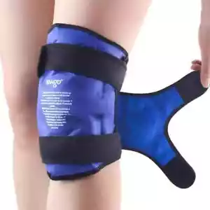 NEWGO Ice Pack for Knee Replacement Surgery Reusable Gel Cold Pack Knee Ice Wrap - Picture 1 of 12