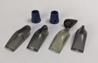 Hasbro Transformers Decepticon Jet Seeker Thrust Canopy Window Part Piece Lot - Image 1 of 3