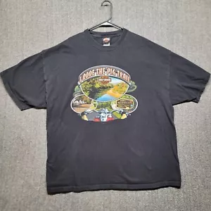 Harley Davidson Shirt Mens 3XL I Rode The Pig Trail Eureka Springs USA Stains - Picture 1 of 13