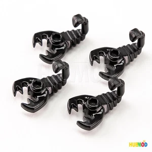 Lotto 4 LEGO Originali Scorpione Nero 30169 - Minifigure Insetto Deserto Animale NUOVO - Foto 1 di 3