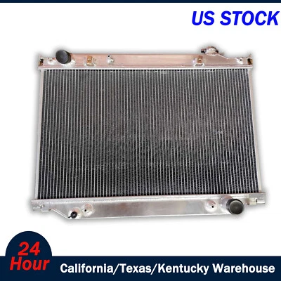 3Rows For 1996-1997 96-97 Lexus LX450 4.5L l6 ALL Full Aluminum Radiator Foto 1 de 4