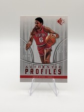 Julius Erving 2008-09 SP Authentic Profiles #AP-5 76ers