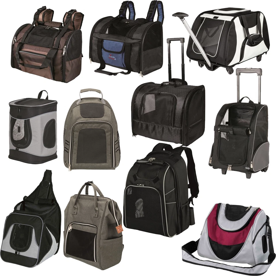 TRIXIE Rucksack Trolley Tragetasche für Hunde komfortabel Diverse Muster - Bild 1 von 1