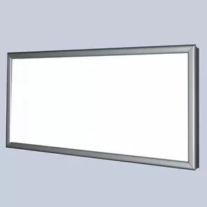 Klapprahmen mit LED- Premium Leuchtkasten 3000 x 800 mm Wechselrahmen Leuchtbox - Bild 1 von 1