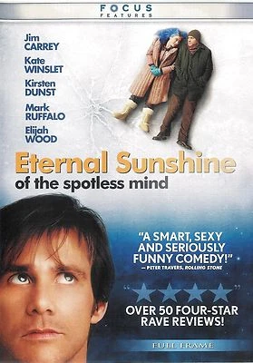 Eternal Sunshine of The Spotless Mind - Jim Carrey Kate Winslet Jane Adams - DVD - Image 1 of 2