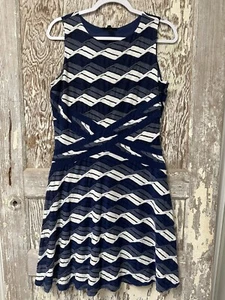 ICE blau & weißes Damenkleid Größe 10 - Bild 1 von 5